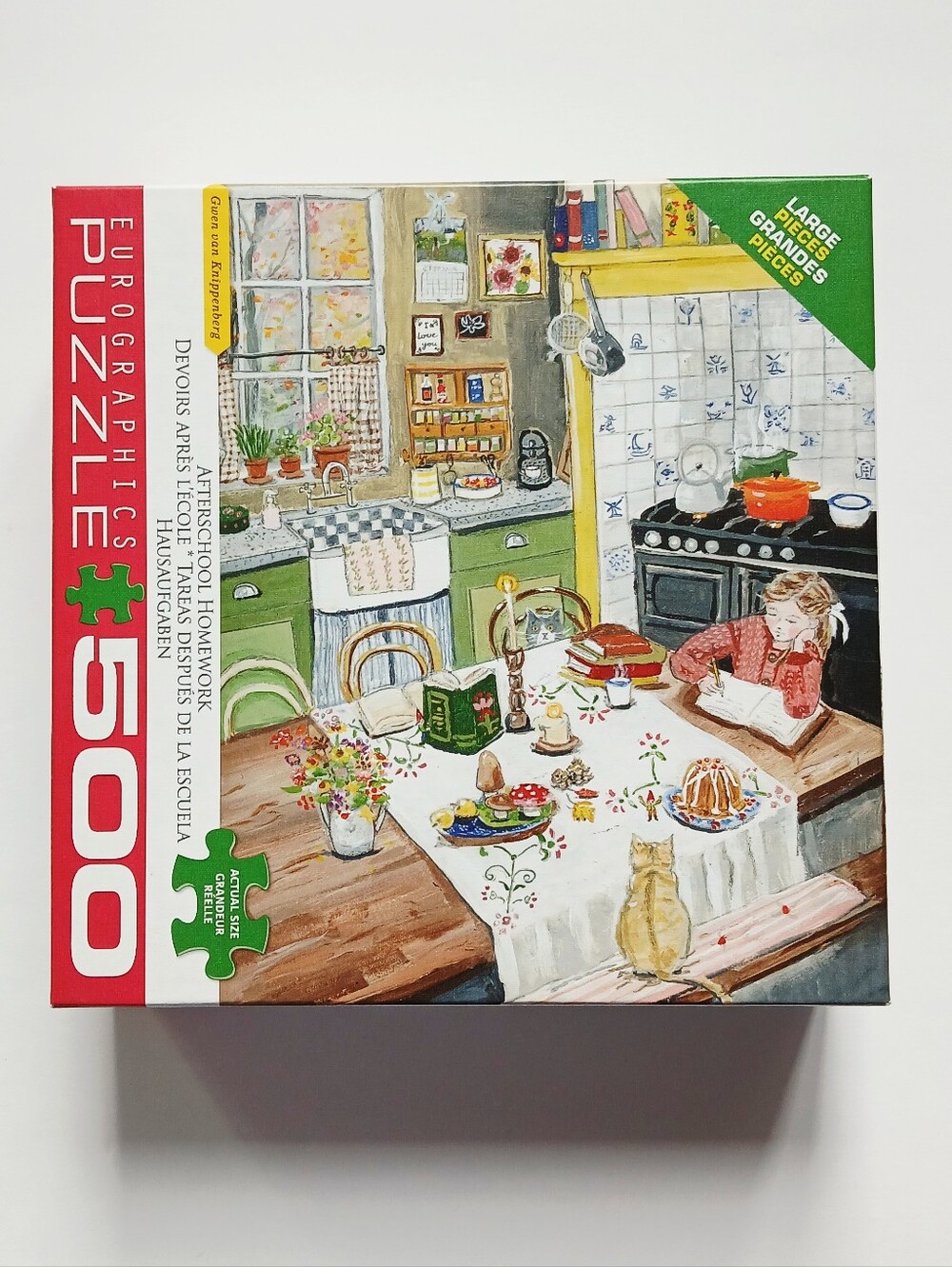 Afterschool Homework 500-piece puzzle by Eurographics